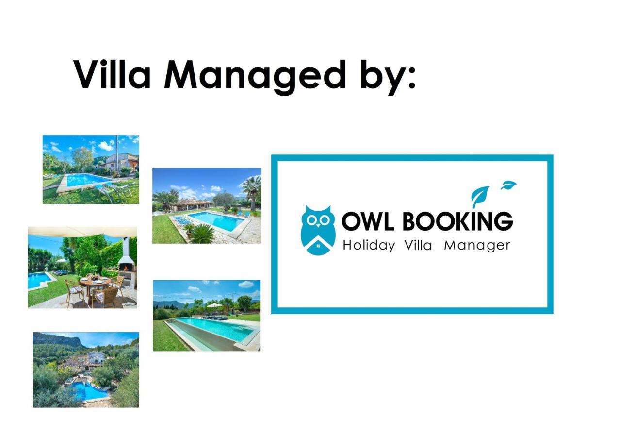 Owl Booking Villa Siquier - Luxury Retreat With Mountain Views Pollenca Luaran gambar